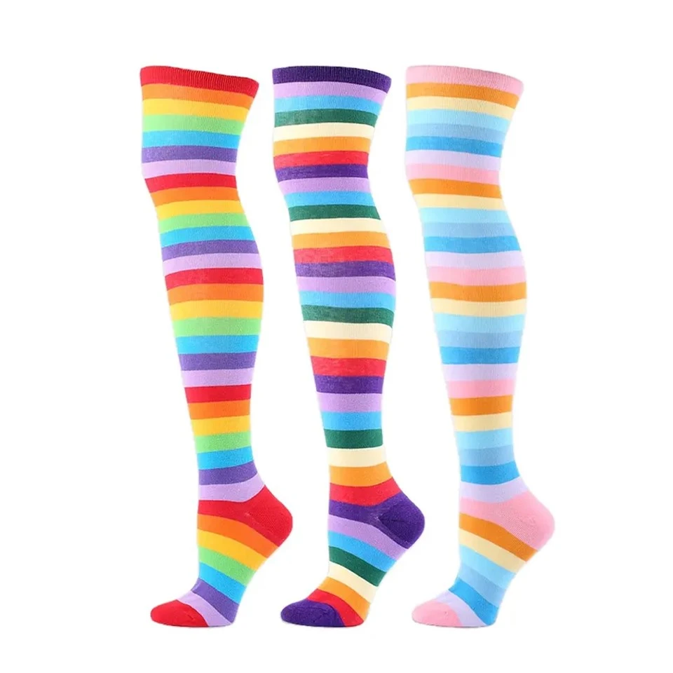 Rainbow Long Socks