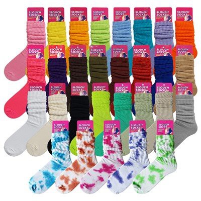 Colorful Slouch Socks
