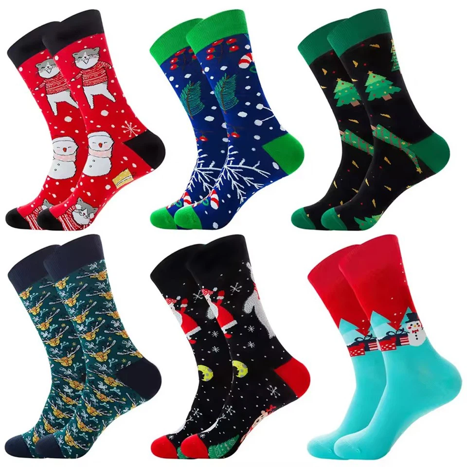 Custom Face Socks Christmas