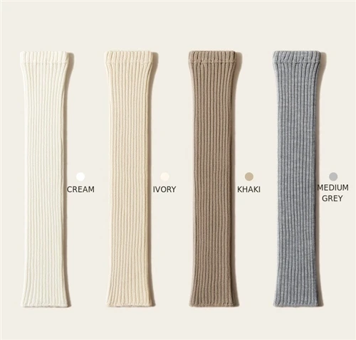 Custom Leg Warmers With Sewn Logo Labels: A Simple Branded Product For Pilate...