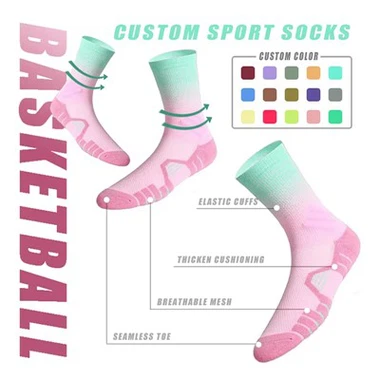 Colourful Running Socks